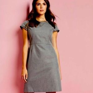 NWT Ted Baker Kayley career Grey Dress Ted 3 fits 6/8
